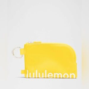 NWT LULULEMON KEYCHAIN WALLET